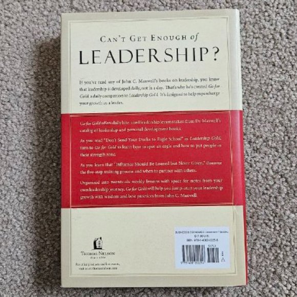 4/$25 Go For Gold Inspiration To Increase Your Leadership Impact by John Maxwell - Picture 4 of 4